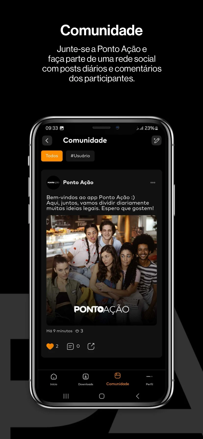Ponto Ação screenshot